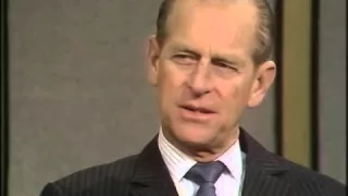 Interview Prince Philip, Duke of Edinburgh Thames Television