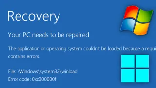 Windows Startup Failure Screens!