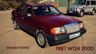 1987 W124 200D max speed + city cruise