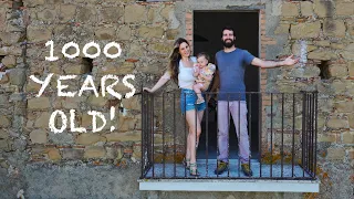 YOUNG FAMILY RENOVATES 1 EURO MEDIEVAL HOUSE IN SICILY - ITALY! Ep.3