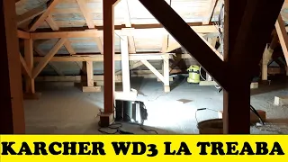 Testez Aspiratorul Umed-Uscat Karcher  WD 3 | MERITA ?