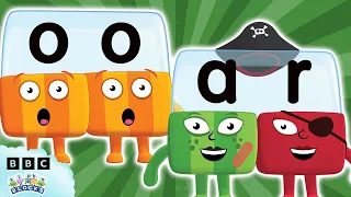 BOO! 👻 Letter Teams 'OO' and 'AR' | Halloween Phonics | Learn to Read for Kids