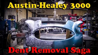 The Healey Shroud Dent Removal Saga