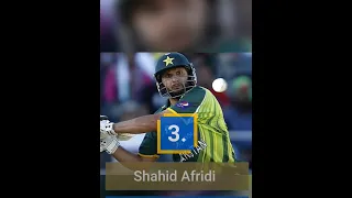 Top 10 Fastest ODI Centuries of All Time #shorts #youtubeshorts