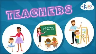 Teachers for Kids | Jobs & Occupations | Social Studies for Preschool & Kindergarten | Kids Academy