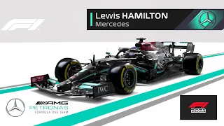 Emilia Romagna Grand Prix 2021, Pole lap as Sir Virtual Lewis Hamilton