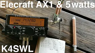The Elecraft AX1: Can you really activate a park with this tiny antenna? Let's find out!