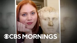 Woman finds ancient bust at Texas Goodwill store