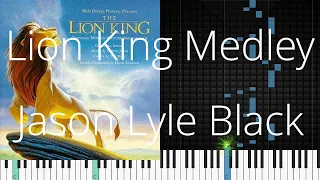 🎹 Lion King Medley, Jason Lyle Black, Synthesia Piano Tutorial