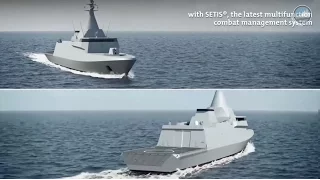 DCNS Gowind 2500 Corvette at IDEX 2017