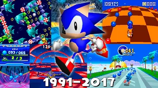 Evolution of Sonic's Special Stages (1991-2017)