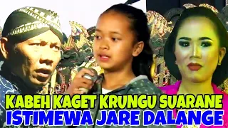 Semua merinding dengar suara emas sinden cilik ini ki dalang seno langsung nyawer