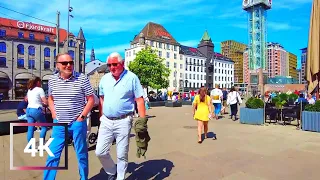 Sunny Walk in OSLO, Norway _ 4K City Tour