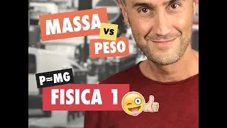 FISICA! peso e massa differenza, forza peso e massa, massa e peso, massa e peso esercizi