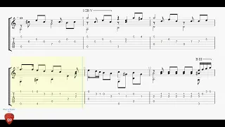 Mikael Tariverdiev - Song About the Distant Motherland - Guitar Tab