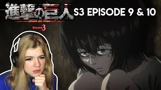 Attack on Titan S3 Episode 9 & 10 Reaction [Levi's childhood] & we going to Vegas with Erwin