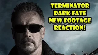 New Terminator Dark Fate Russian Footage Reaction!