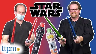 NEW Star Wars Lightsaber Squad Darth Vader, Luke Skywalker, R2-D2, & Stormtrooper Review 2021 | TTPM