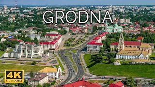 Grodna, Belarus 🇧🇾 | 4K Drone Footage