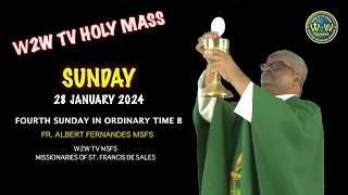 SUNDAY HOLY MASS | 28 JANUARY 2024 | 4TH SUNDAY IN ORDINARY TIME B | by Fr  Albert MSFS