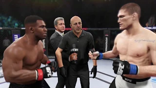 Mike Tyson vs. Todd Duffee (EA Sports UFC 2) - CPU vs. CPU 🥊