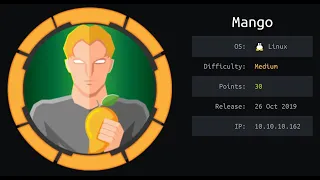 HackTheBox - Mango Live (From FB)