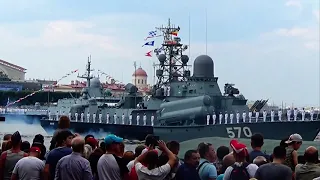 Парад ВМФ в Санкт Петербурге 2019 год.