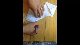 How to fold double crane dollar origami