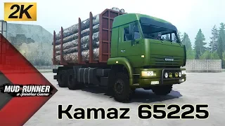 Kamaz 65225 Честный Обзор мода Spintires MudRunner