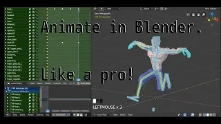 Blender Animation Quickstart Tutorial for Lazy and Impatient People who Barely Know Computers