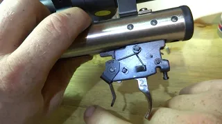 beeman sportman rs2 disassembly of the trigger and reassembly