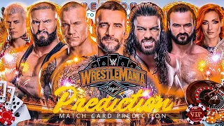 WWE WrestleMania 41 - Match Card Prediction | Wrestle Freakin