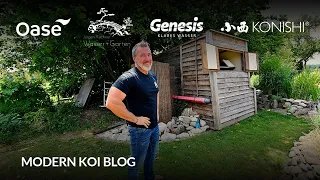 Modern Koi Blog #6095 - Toms komplexe Filterstrecke mit Genesis XL Papierfilter