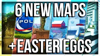 ALL 6 NEW CS:GO MAPS + SECRET EASTER EGGS
