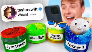 I DM'd Celebrities Their Own Custom Slimes!