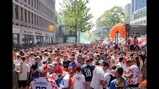 KRALJ | MC Dadoo u centru Rotterdama raspalio Thompsonov hit 'Lijepa li si' pred 30.000 Hrvata