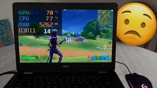 Intenté Jugar Fortnite En mi laptop Pero....