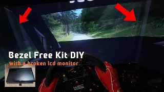 Bezel free kit DIY for racing games 😊