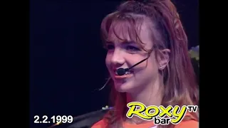 Britney Spears - Baby One More Time + Sometimes ( Roxy Bar Italy 1999) - (Live Vocals)