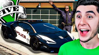 ROBANDO SUPER COCHE POLICÍA en GTA 5! (Mods)