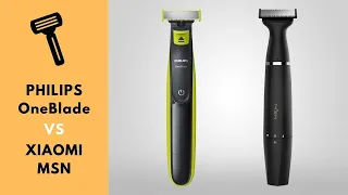 Philips OneBlade vs Xiaomi MSN shaver comparison - Review by Revick