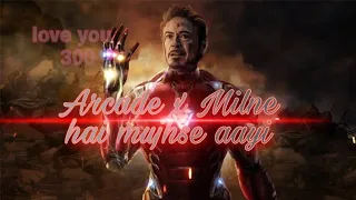 Arcade x Milne hai mujhse aayi | 🔥 Tony | Thor ⚡| captain