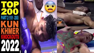 Top 200 KUN KHMER BEST BRUTAL KNOCKOUTS of the year 2022 - PART 2