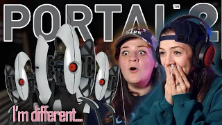 OUR FRIEND is HELPING US ESCAPE GLaDOS and her TESTS | Portal 2 | Blind Playthrough | 4