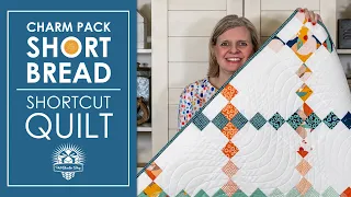 Try This Four Patch Trick 🙃 Charm Pack Shortbread Quilt ‼ Shortcut Quilts - Fat Quarter Shop