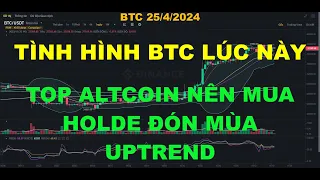 crypto bitcoin , BTC hôm nay 25/4/2024 , TOP ALTCOIN NÊN MUA HOLDE CHỜ UPTREND , BCH , NEAR , LINK