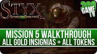 Styx Shards of Darkness Mission 5 Walkthrough (All Gold Insignias, Secondary Objectives, Tokens)