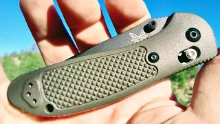 🍾CHANNEL ANNIVERSARY - GOT MYSELF A BENCHMADE GRIPTILIAN 551 - S30V BLADE STEEL, OLIVE GREEN HANDLE🍾
