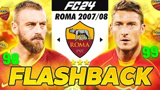 CARRIERA FLASHBACK CON LA ROMA NEL SUO PRIME STORICO SU FC 24!