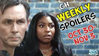 Trina & Valentin Both Terrified! General Hospital Weekly Spoilers Oct 30-Nov 3 #gh #generalhospital